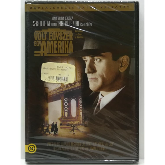 Volt egyszer egy Amerika - Sergio Leone filmje - új, fóliás, 2 DVD