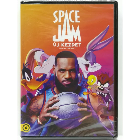 Space Jam - Új kezdet - LeBron James, Don Cheadle, Zendaya - új, fóliás DVD
