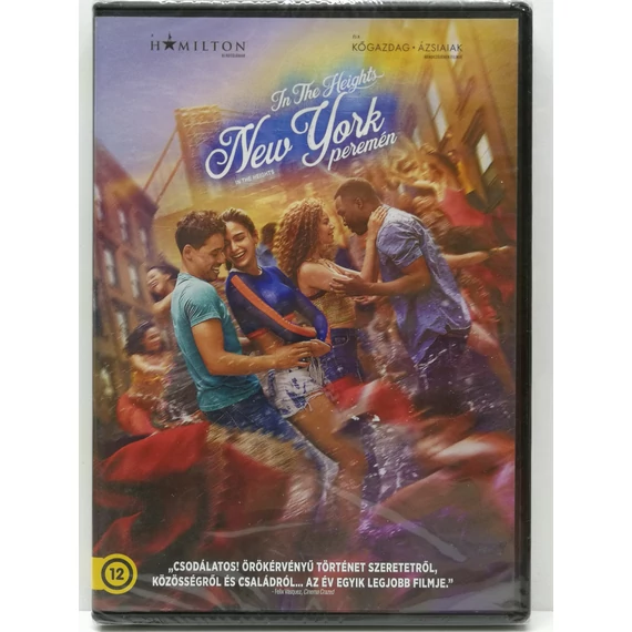 In the Heights - New York peremén - Lin-Manuel Miranda, Stephanie Beatriz - új, fóliás DVD