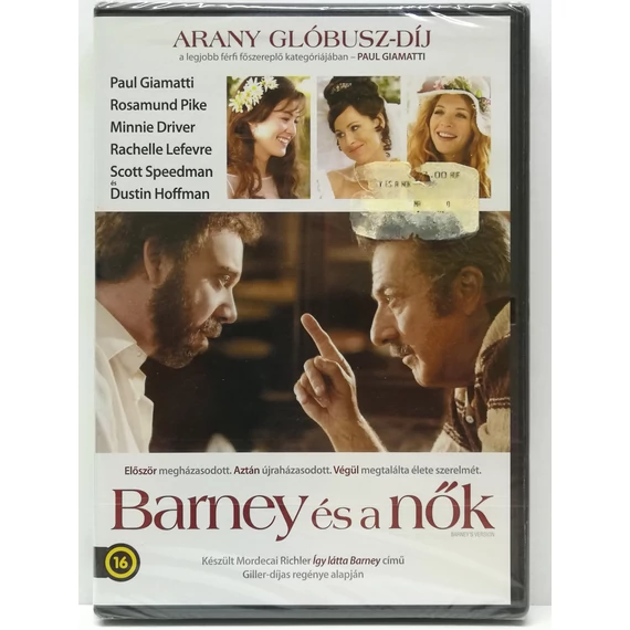 Barney és a nők - Dustin Hoffman, Rosamund Pike, Paul Giamatti - új, fóliás DVD
