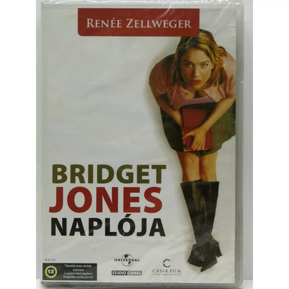 Bridget Jones naplója - Colin Firth, Hugh Grant, Renée Zellweger - új, fóliás DVD