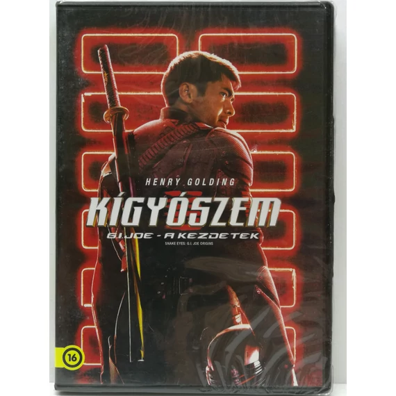 Kígyószem: G.I. Joe - A kezdetek - Henry Golding - új, fóliás DVD