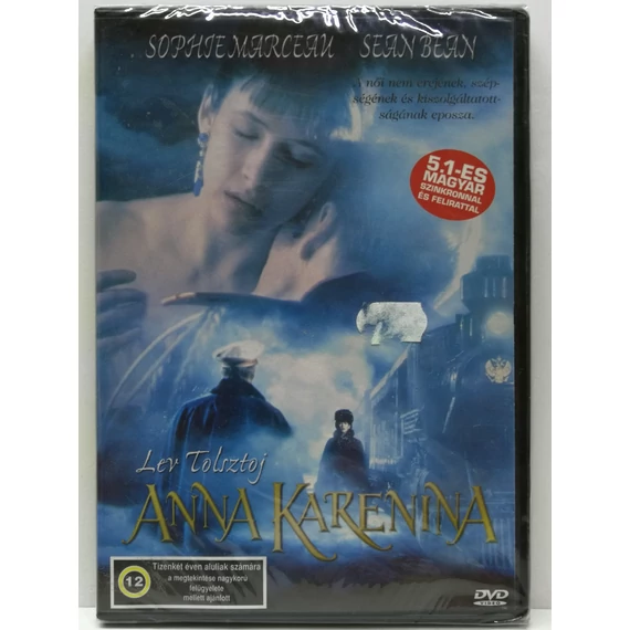 Anna Karenina - Sean Bean, Sophie Marceau - új, fóliás DVD