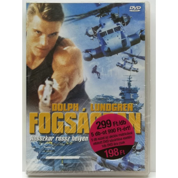 Fogságban - Dolph Lundgren - új, fóliás DVD