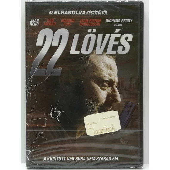 22 lövés - Jean Reno - új, fóliás DVD