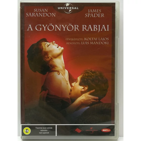 A gyönyör rabjai - Susan Sarandon, Kathy Bates, James Spader - DVD