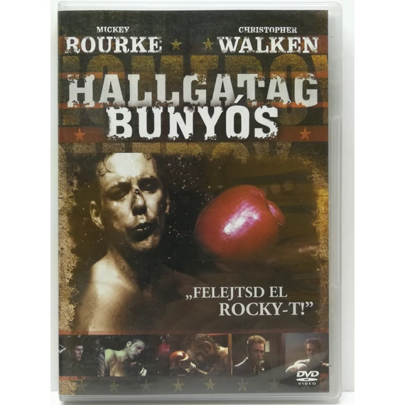 A hallgatag bunyós - Christopher Walken, Mickey Rourke - DVD
