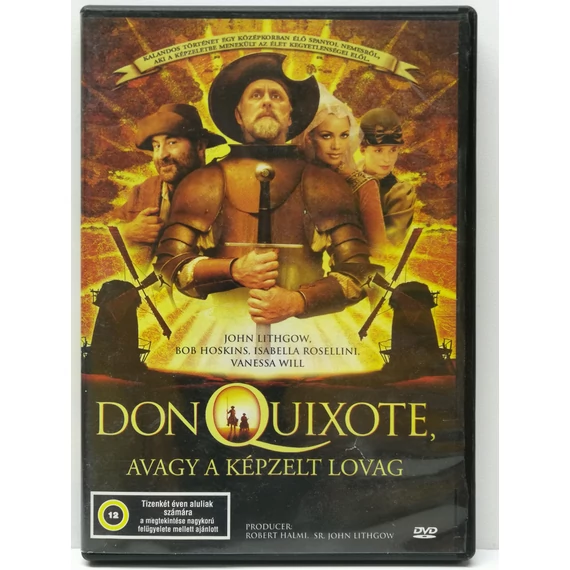Don Quixote, avagy a képzelt lovag - John Lithgow, Bob Hoskins  - DVD