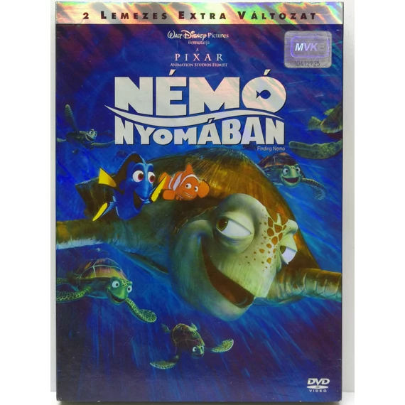 Némó nyomában - papírfeknis, 2 DVD