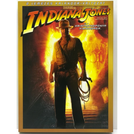 Indiana Jones és a kristálykoponya királysága - Harrison Ford, Cate Blanchett - papírfeknis, 2 DVD