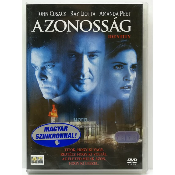 Azonosság - John Cusack, Amanda Peet, Ray Liotta - karcmentes DVD