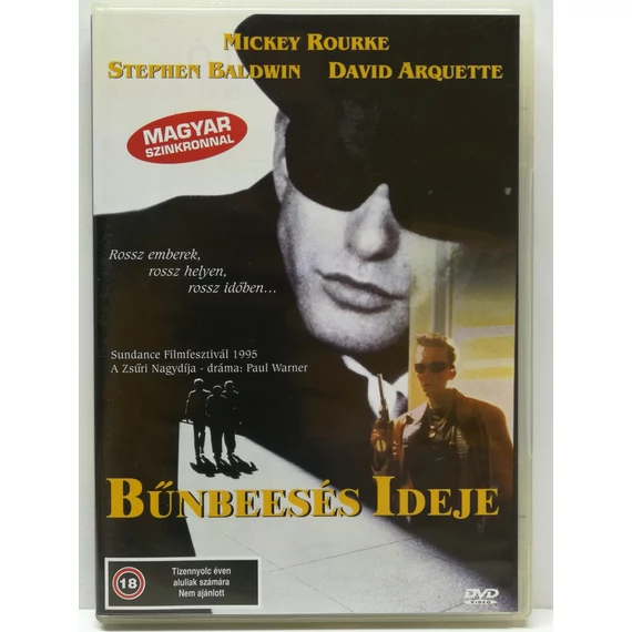 Bűnbeesés ideje - Mickey Rourke, Stephen Baldwin - karcmentes DVD
