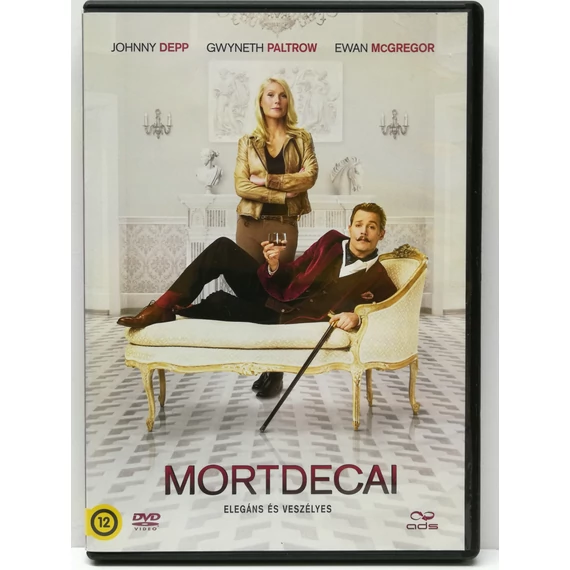 Mortdecai - Johnny Depp, Ewan McGregor - karcmentes DVD