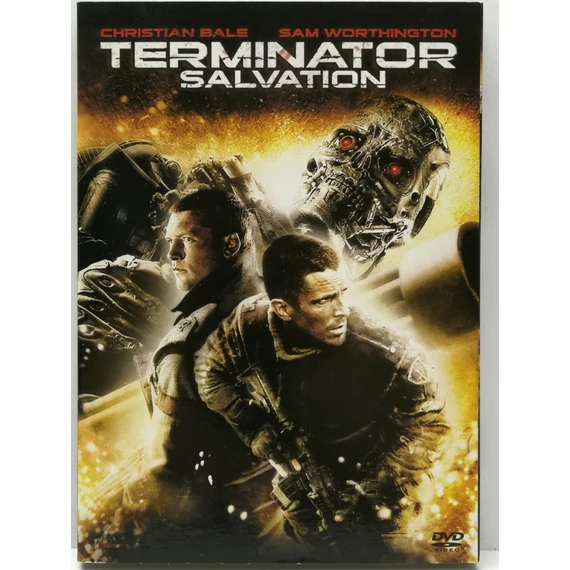 Terminátor - Megváltás - Christian Bale - papírfeknis, karcmentes, 2 DVD