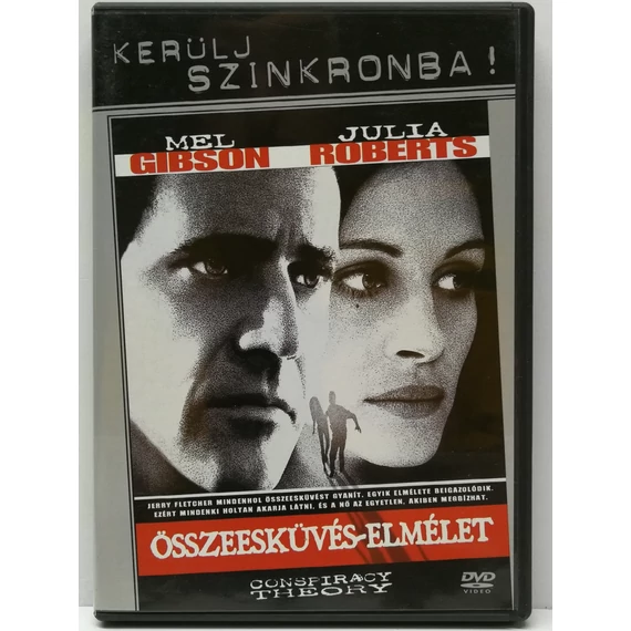 Összeesküvés-elmélet - Mel Gibson, Julia Roberts - karcmentes DVD