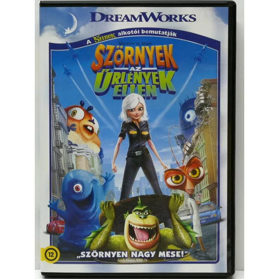 Szörnyek az űrlények ellen - karcmentes DVD
