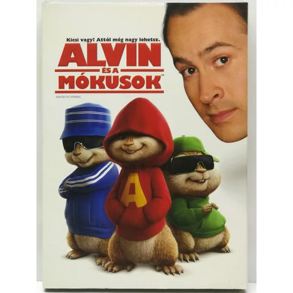 Alvin és a mókusok - Justin Long, Jason Lee - papífeknis DVD