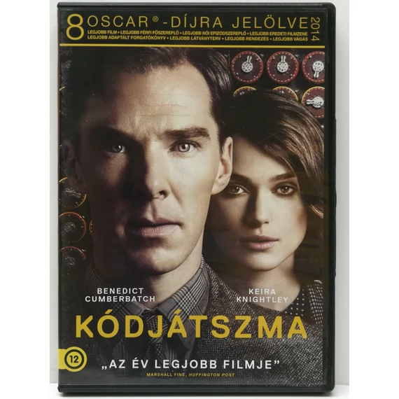 Kódjátszma - Benedict Cumberbatch, Keira Knightley, Charles Dance - DVD