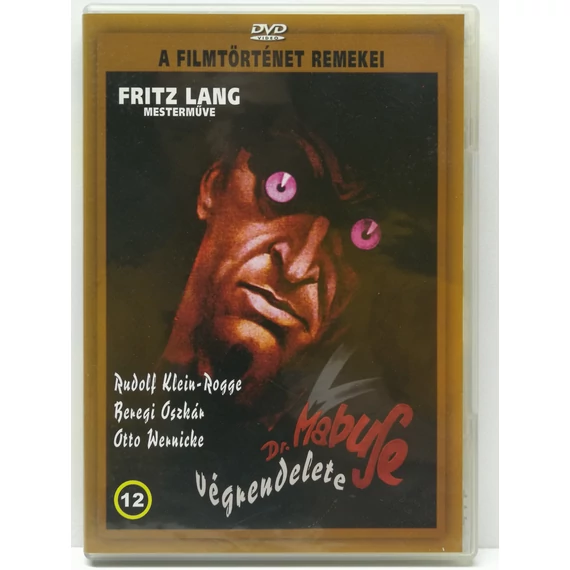 Dr. Mabuse végrendelete - Fritz Lang filmje - DVD