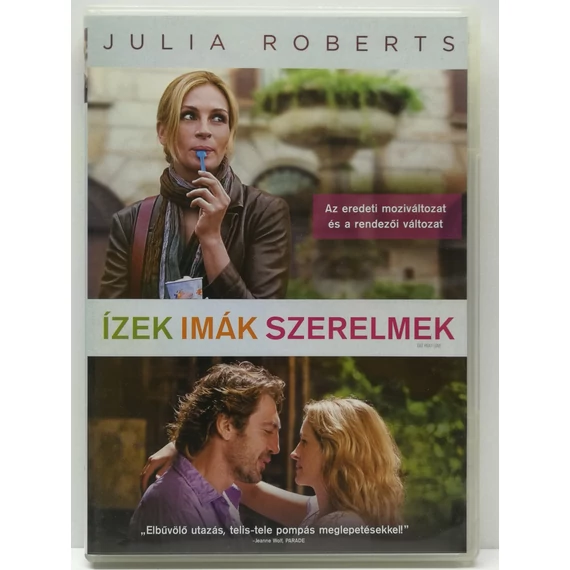 Ízek, imák, szerelmek - Julia Roberts, Javier Bardem - DVD