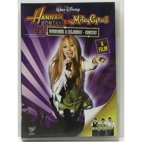 Hannah Montana & Miley Cyrus: Mindenből a legjobbat koncert - DVD