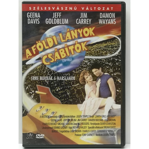 A földi lányok csábítók - Jim Carrey, Jeff Goldblum - DVD