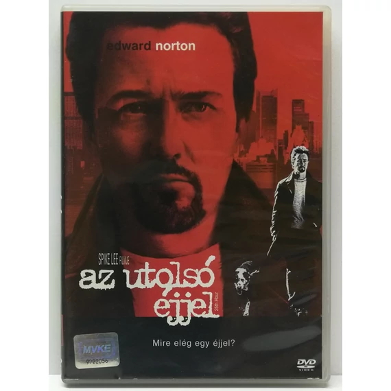 Az utolsó éjjel - Edward Norton, Philip Seymour Hoffman - DVD