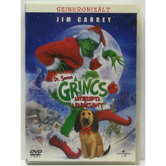 A Grincs aki ellopta a karácsonyt - Jim Carrey, Anthony Hopkins - DVD