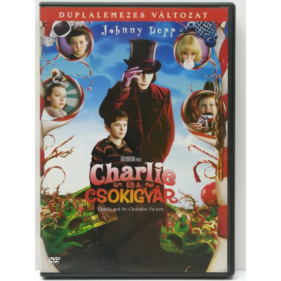 Charlie és a csokigyár - Johnny Depp, Helena Bonham Carter - 2 DVD