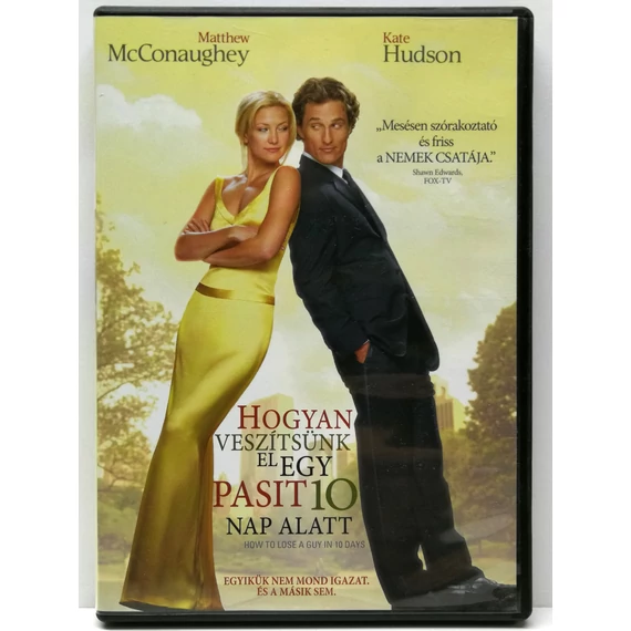 Hogyan veszítsünk el egy pasit 10 nap alatt? - Matthew McConaughey, Kate Hudson - DVD