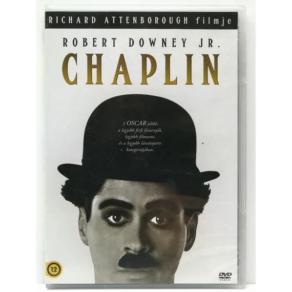 Chaplin - Robert Downey Jr. - karcmentes DVD