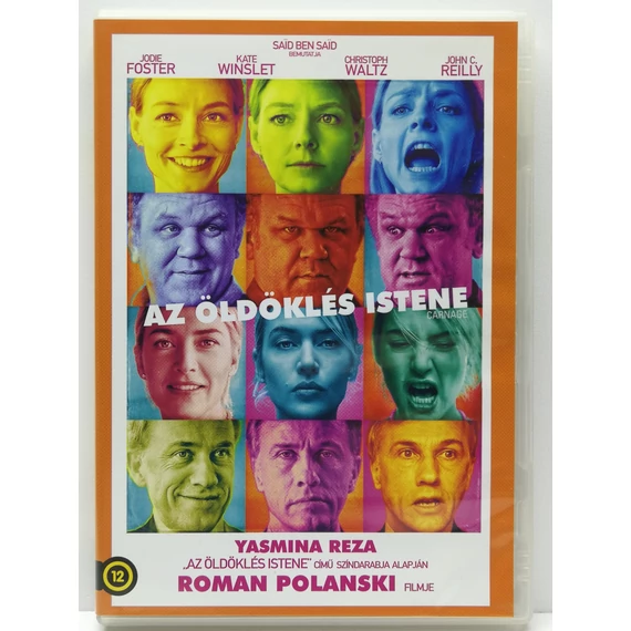 Az öldöklés istene - Kate Winslet, Christoph Waltz, Jodie Foster, John C. Reilly - karcmentes DVD