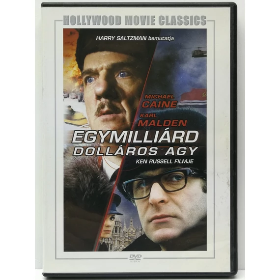 Egymilliárd dolláros agy - Michael Caine, Donald Sutherland - karcmentes DVD