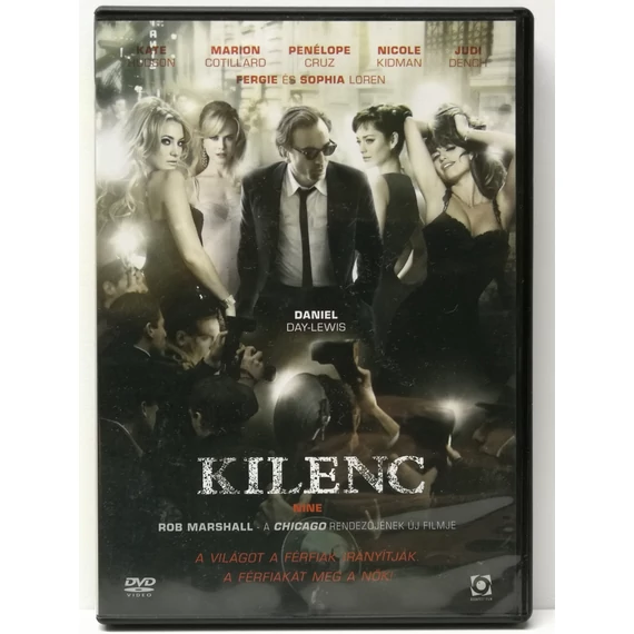 Kilenc - Nicole Kidman, Penélope Cruz, Marion Cotillard, Judi Dench, Kate Hudson - DVD