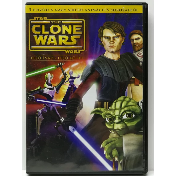Star Wars: The Clone Wars - A klónok háborúja - 1. évad 1. kötet - DVD
