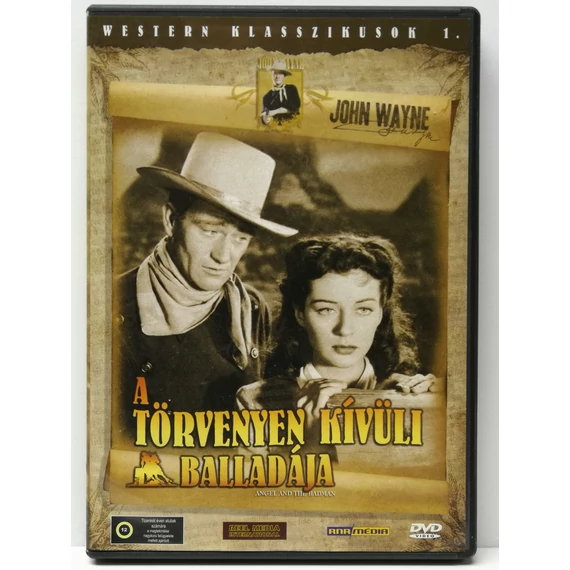 A törvényen kívüli balladája (Az angyal és a rosszember) - John Wayne - DVD