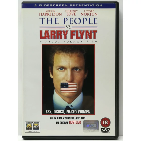 Larry Flynt, a provokátor - Woody Harrelson - feliratos, import kiadású DVD