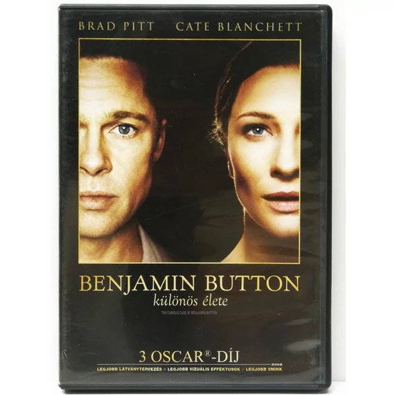 Benjamin Button különös élete - Brad Pitt, Cate Blanchett, Tilda Swinton - DVD