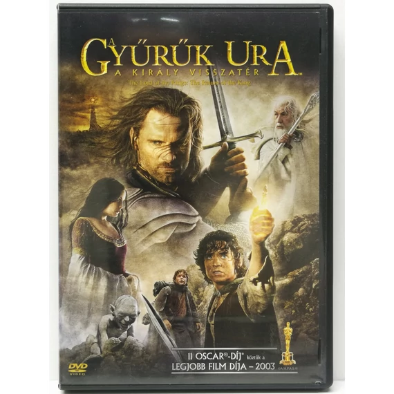 A Gyűrűk Ura: A király visszatér - 2 DVD