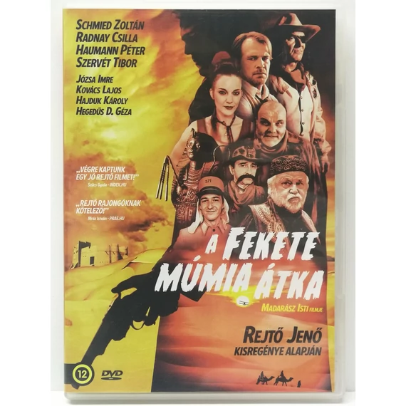 A fekete múmia átka - Madarász Isti filmje - DVD