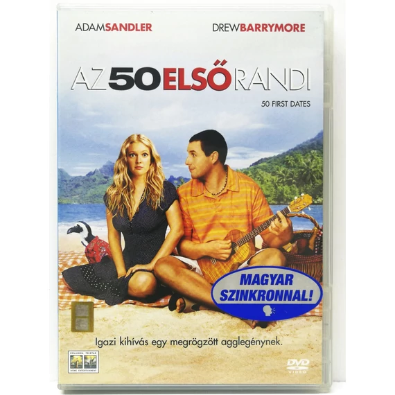 Az 50 első randi -Adam Sandler, Drew Barrymore - DVD