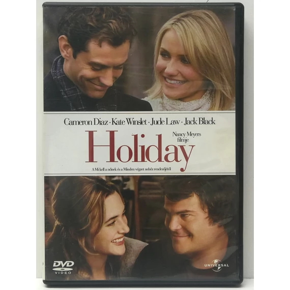 Holiday - Cameron Diaz, Kate Winslet, Jude Law, Jack Black - DVD