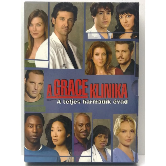 A Grace klinika 3. - A teljes harmadik évad - DVD