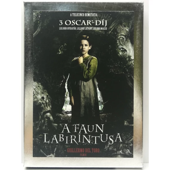 A faun labirintusa - Guillermo del Toro filmje - papírfeknis, 2 DVD