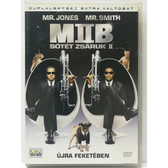 Men in Black - Sötét zsaruk 2. - Will Smith, Tommy Lee Jones - 2 DVD