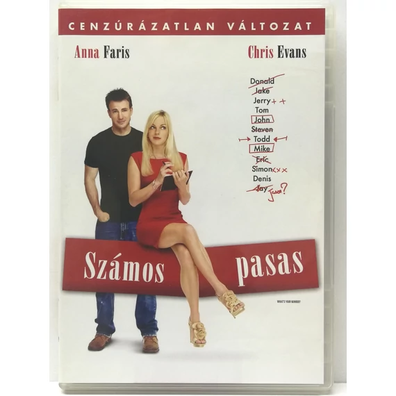 Számos pasas - Chris Evans, Chris Pratt, Anna Faris - DVD