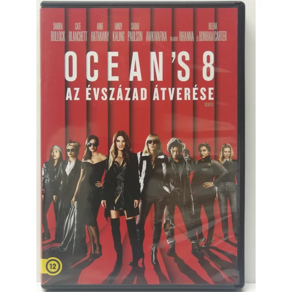 Ocean's 8 - Az évszázad átverése - Sandra Bullock, Anne Hathaway, Cate Blanchett, Helena Bonham Carter - DVD