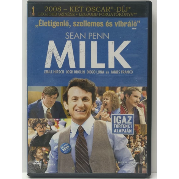 Milk - James Franco, Sean Penn, Dave Franco, Josh Brolin - DVD