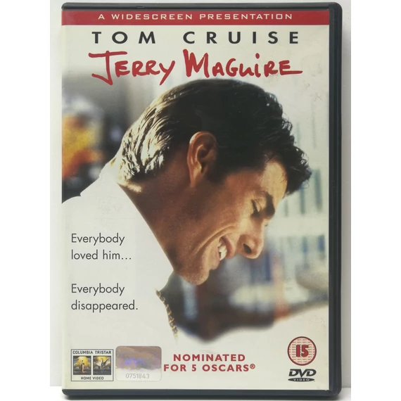 Jerry Maguire - A nagy hátraarc - Tom Cruise - feliratos, import kiadású DVD