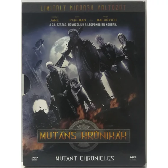 Mutáns krónikák - John Malkovich, Ron Perlman - papírfeknis, digipack, 2 DVD